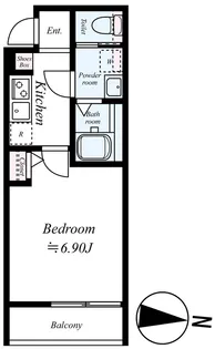 グラドゥス相武台前【2階】の間取り