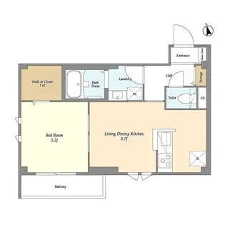 Glycine【3階】の間取り