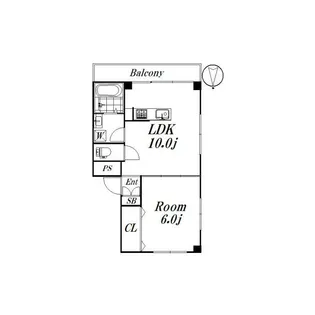 シャルム荻窪【3階】の間取り