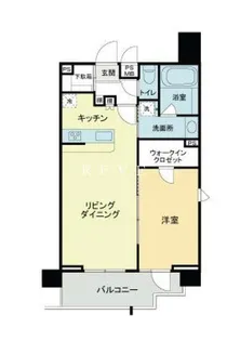 パトリア九段下【14階】の間取り