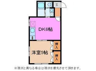 ガーデンハウスM B【1階】の間取り