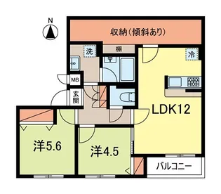 KS TERRACE 荻窪 II号棟【3階】の間取り
