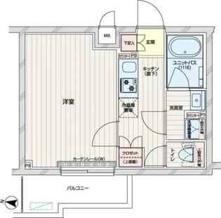 東京都練馬区田柄2【マンション】の間取り