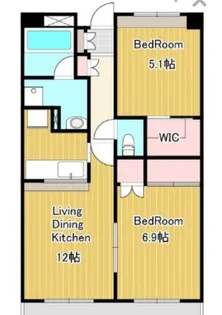 神奈川県川崎市麻生区黒川【マンション】の間取り