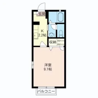 ブライトン11【1階】の間取り