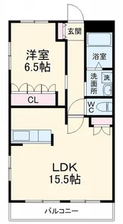 神奈川県平塚市北金目【アパート】の間取り