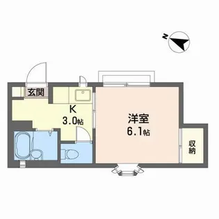コートヴィレッジ原町【2階】の間取り