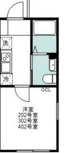 ブルームステージ【3階】の間取り
