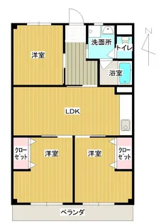 シャルムT・M【5階】の間取り