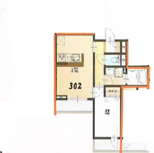 PARTENZA松波さくら通り【3階】の間取り