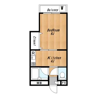 東京都北区浮間4【マンション】の間取り