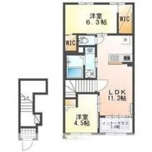 SAN FELICE【2階】の間取り