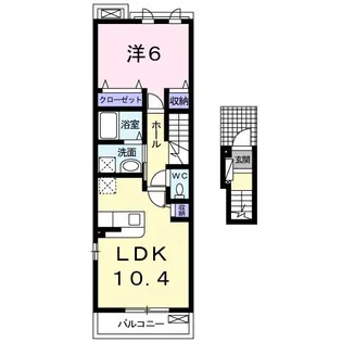 プリート【2階】の間取り