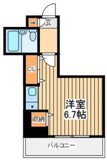 ソリスト綱島【3階】の間取り