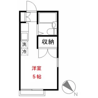 セントラルハイツ【1階】の間取り
