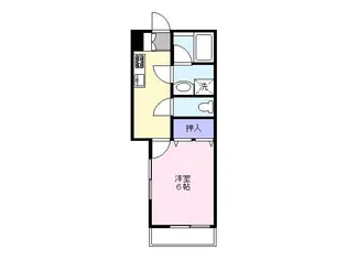 チェリーハイム和久【2階】の間取り