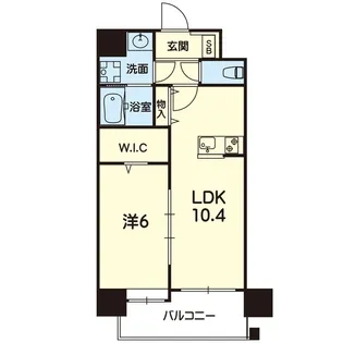 ESTASIA熊本駅前【3階】の間取り