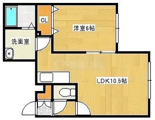 ミルキーウェイ【2階】の間取り