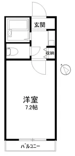 フラットT【2階】の間取り