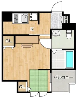 アルシュレーヴ【6階】の間取り