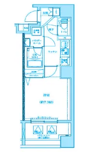 MAXIV横浜阪東橋【6階】の間取り
