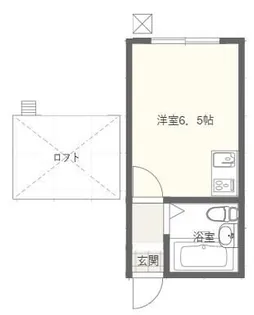 Rー鎌倉【1階】の間取り