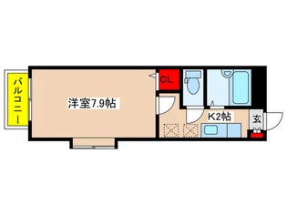 パーシモン【1階】の間取り