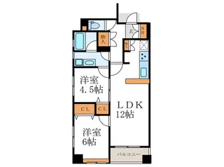 エルシア四条麩屋町【3階】の間取り