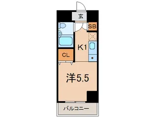 アムス川崎【3階】の間取り