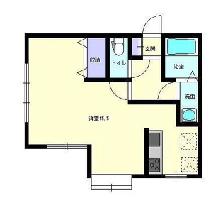 グレースコート【1階】の間取り