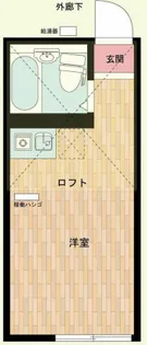 ユナイトステージ四谷下町【2階】の間取り