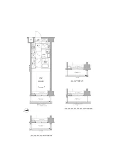 RELUXIA GRANDE 川崎【6階】の間取り