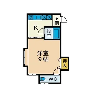 久路本荘【2階】の間取り