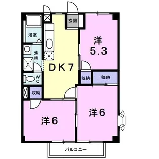 グリーンアビタシオン【2階】の間取り