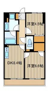 クリオ中村橋弐番館【2階】の間取り