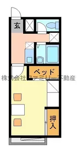 グリーンヒルズ【2階】の間取り