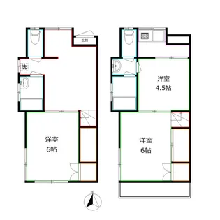 コーポむらやまの間取り