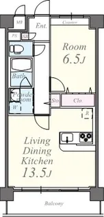 ブルースカイ【2階】の間取り