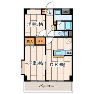 メゾンフローレ【3階】の間取り