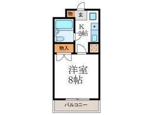 飛鳥井ハウス【3階】の間取り