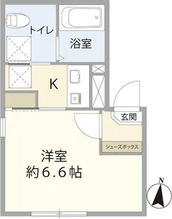 アスパイア新宿【1階】の間取り