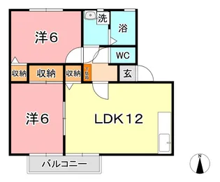 プレジャーライフ【1階】の間取り