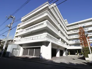 市谷台グランドマンション【5階】の外観