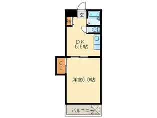 県庁前畠田ビル【7階】の間取り
