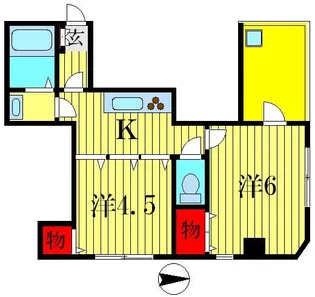 メゾンT&R【4階】の間取り