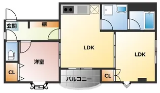 シャルム・マルタカ【3階】の間取り