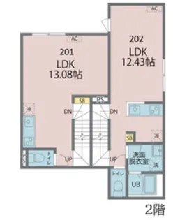 カインドネス小川西町の間取り
