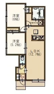 OREC【1階】の間取り