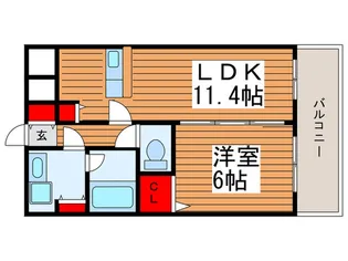 ウェルセットII【5階】の間取り