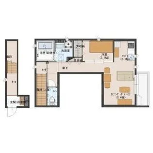 Sakura Riant(サクラ リア)【2階】の間取り